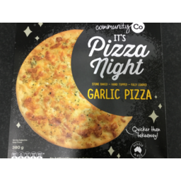 Photo of Comm Co Pizza Garlic 380gm