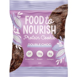 Photo of Food To Nourish Cookie Protein Collagen Double Chocolate