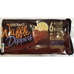 Photo of Wicked Waffle Dippers Choc 150g