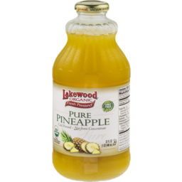 Photo of Lakewood Organic Pure Pineapple Juice 
