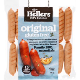 Photo of Hellers Sausages Gluten Free Precooked