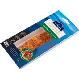 Photo of Regal Marlborough King Salmon Hot Smoked Salmon Portion Mixed Pepper & Spices