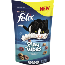 Photo of Felix Adult Play Tubes™ Tuna And Crab Cat Treats