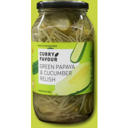 Photo of Curry Favour Green Papaya & Cucumber Relish 