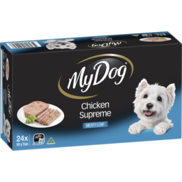 Photo of My Dog Dry Dog Food Chicken Supreme Meaty Loaf 24x100g Trays 