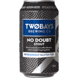 Photo of Two Bays Gluten Free No Doubt Stout Can