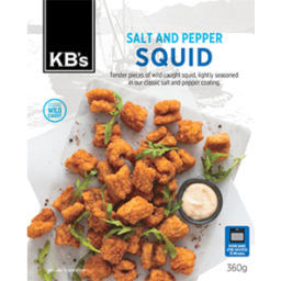Photo of Kb's Salt & Pepper Squid 360gm