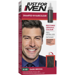 Photo of Just For Men Shampoo-In Haircolour Dark Brown 66ml