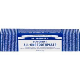 Photo of DR BRONNERS:DRB All-One Toothpaste Peppermint 28g