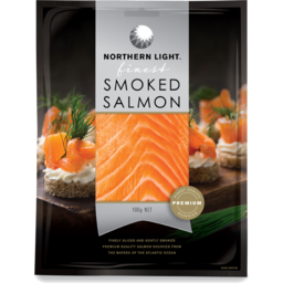 Photo of Northern Light Smoked Salmon Sliced 100g