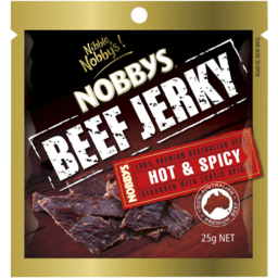 Photo of Nobby's Beef Jerky Hot & Spicy