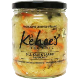 Photo of Kehoe's Kitchen Sauerkraut - Dill, Kale & Carrot