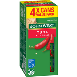 Photo of John West Tuna & Chilli 4 Can Multipack