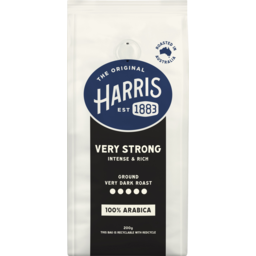 Photo of Harris Very Strong Intense & Rich Very Dark Roast Ground Coffee 200g