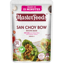 Photo of Masterfoods San Choy Bow Recipe Base