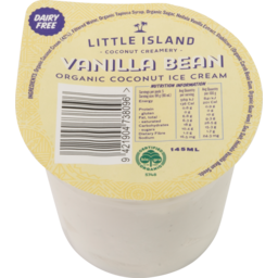 Photo of Little Island Organic Coconut Ice Cream Vanilla Bean