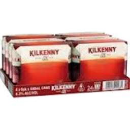 Photo of Kilkenny Draught Irish Ale Can 440ml 24pk