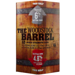 Photo of Woodstock Bourbon & Cola 4 X Cans