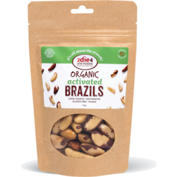 Photo of 2die4 Organic Activated Brazil Nuts 120g