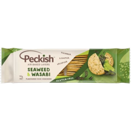 Photo of Peckish Crackers Seaweed & Wasabi