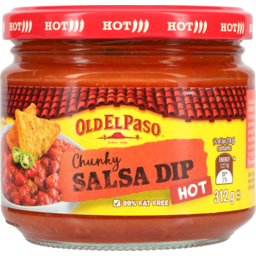 Photo of Old El Paso Dip Chunky Salsa Hot