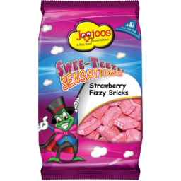 Photo of Joojoos Strawberry Fizzy Bricks 130g