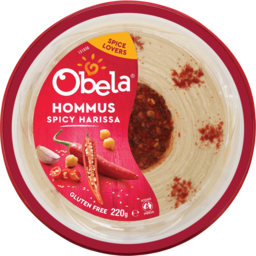 Photo of Obela Hommus Spicy Harissa 220g