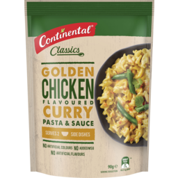 Photo of Continental Classics Pasta & Sauce Chicken Curry 90g Serves 2 90g