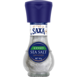 Photo of Saxa® Iodised Sea Salt Grinder 90g