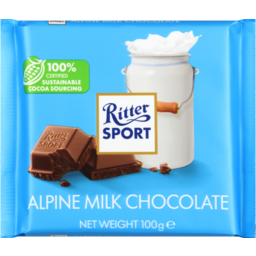 Photo of Ritter Sport Alpine Milk Chocolate 100g
