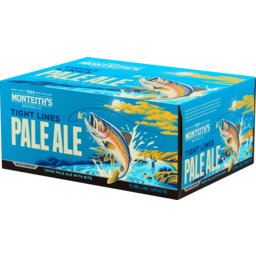 Photo of Monteiths Beer Tight Lines 330ml Cans 12 Pack