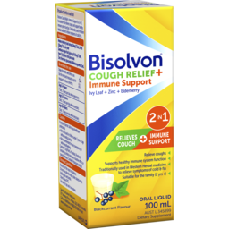 Photo of Bisolvon Cough Relief + Immune Support 100ml