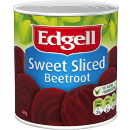 Photo of Edgell Sweet Sliced Beetroot  425g