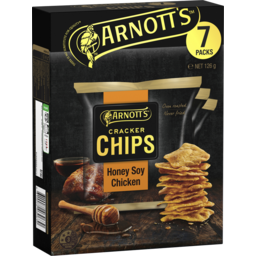 Photo of Arnott's Cracker Chips Honey Soy Chicken Multi Pack 126gm