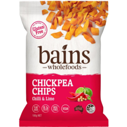 Photo of Bains Chickpea Chips Chilli Lime