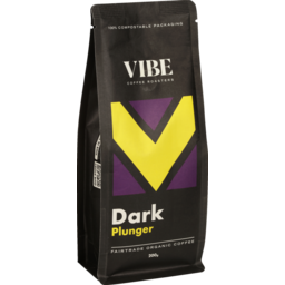 Photo of Vibe Coffee Dark Plunger