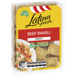 Photo of Latina Fresh Beef Ravioli Pasta 375g
