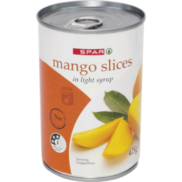 Photo of SPAR Mango Slices In Light Syrup 425gm