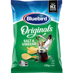 Photo of Bluebird Potato Chips Original Salt & Vinegar 150g