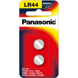 Photo of Panasonic Battery LR44 Alkaline 1.5v