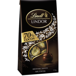 Photo of Lindt Lindor 70% Cocoa Bag