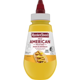 Photo of Masterfoods Mild American Mustard 250g 250g