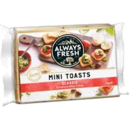Photo of Always Fresh Mini Toasts Classic 90gm