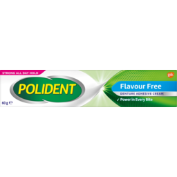 Photo of Polident Cream Flavour Free Denture Adhesive 60g