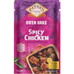 Photo of Patak's Oven Bake Spicy Chicken 120 G