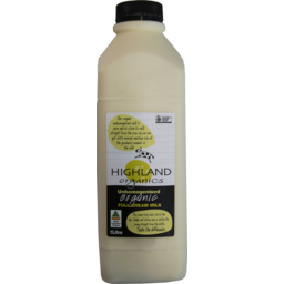 Photo of Highland Organics Milk Full Cream 1lt