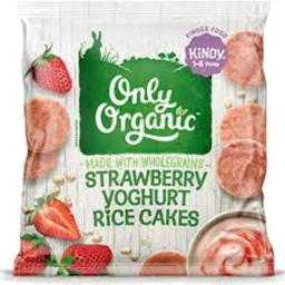 Photo of Only Organic Strawberry Rice Cakes