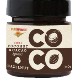 Photo of Pure Harvest Vegan Coconut & Cacao Spread Hazelnut