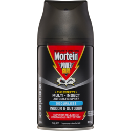Photo of Mortein Powergard Indoor & Outdoor Odourless Multi Insect Automatic Spray Refill
