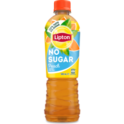 Photo of Lipton Ice Tea No Sugar Peach Tea Iced Tea Bottle 500ml
